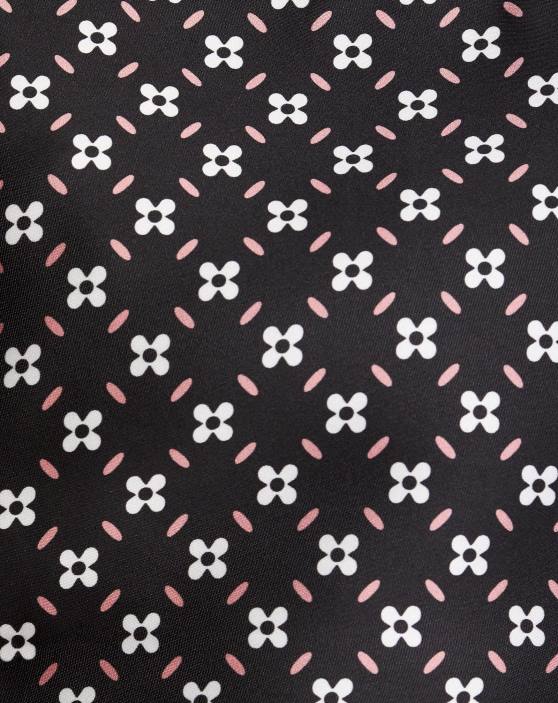 Lanvin sievietes īsa pieguļoša kleita 40LF51 apģērbs melns