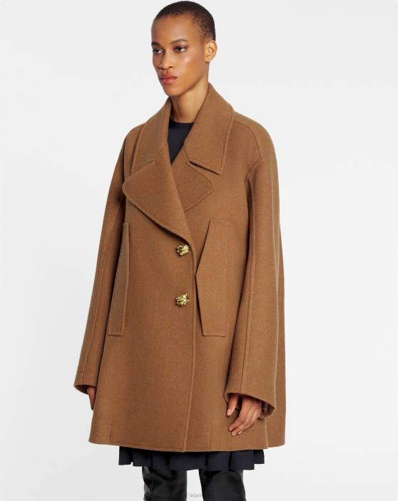 Lanvin sievietes pielāgots pāvs ar dārgakmeņu pogām 40LF482 apģērbs iedegums