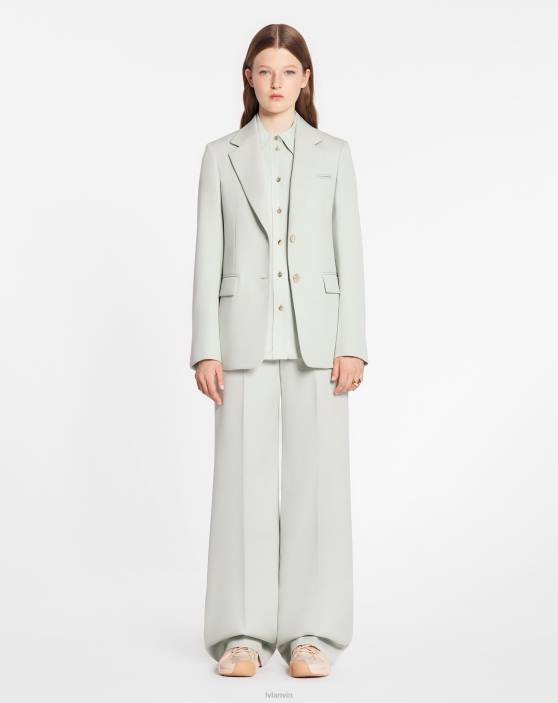 Lanvin sievietes vienrindas žakete 40LF477 apģērbs salvija