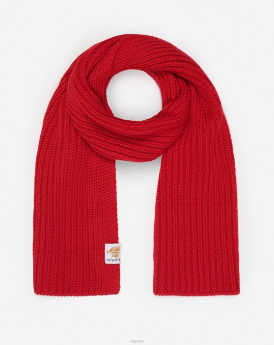 Lanvin sievietes vilnas šalle 40LF525 Piederumi lūpu krāsa