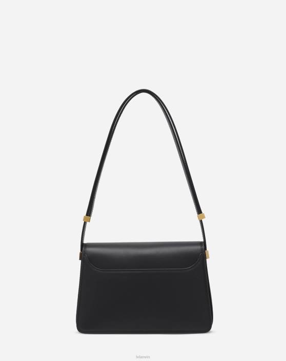 Lanvin sievietes concerto pm ādas soma 40LF155 Piederumi melns