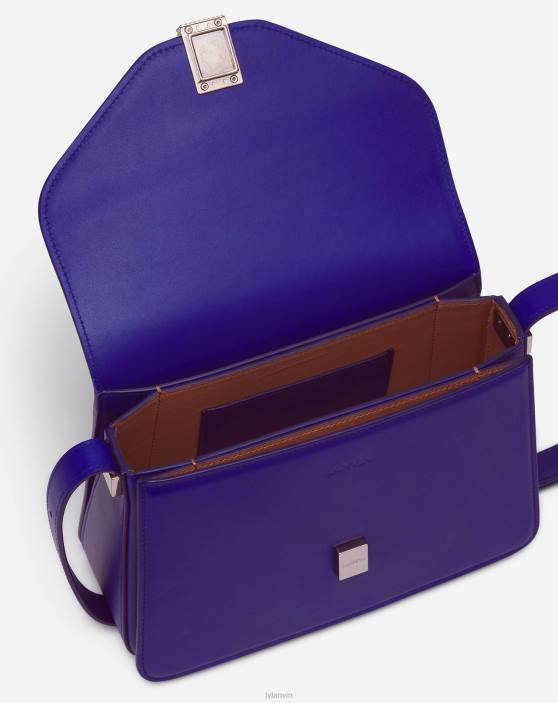 Lanvin sievietes pm koncertsoma no ponija efekta ādas 40LF156 Piederumi klein zils