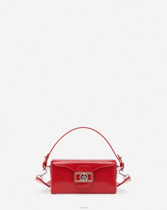 Lanvin sievietes ādas nano zīmuļu soma 40LF138 Piederumi lūpu krāsa