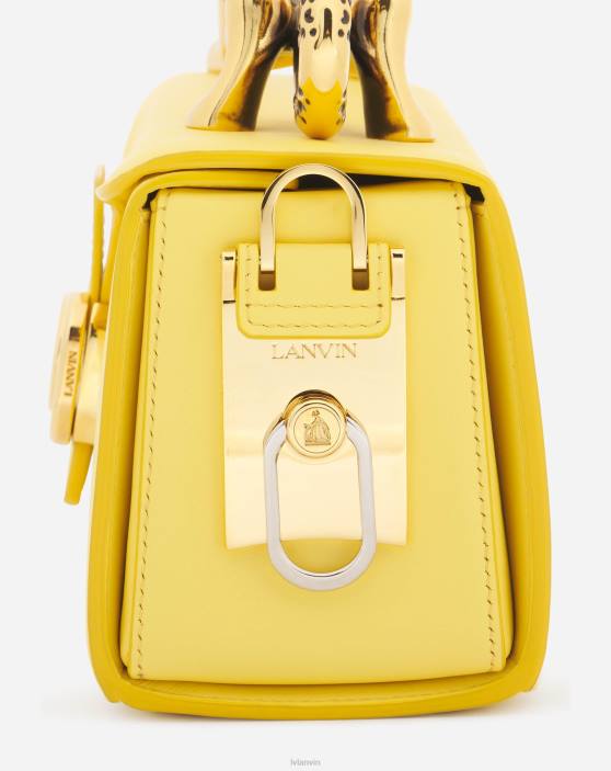 Lanvin sievietes mm ādas zīmuļu kaķu soma 40LF121 Piederumi kukurūza