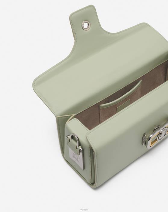 Lanvin sievietes mm ādas zīmuļu kaķu soma 40LF130 Piederumi salvija