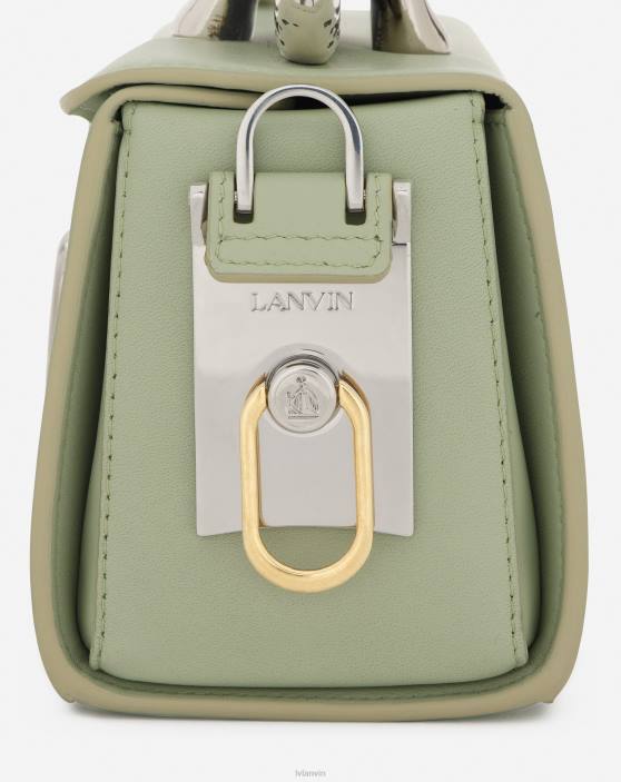 Lanvin sievietes mm ādas zīmuļu kaķu soma 40LF130 Piederumi salvija