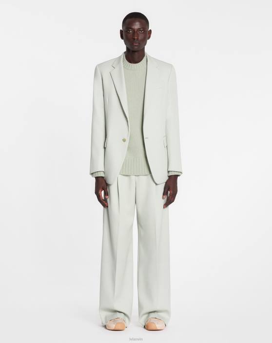 Lanvin vīriešiem platas bikses 40LF381 apģērbs salvija