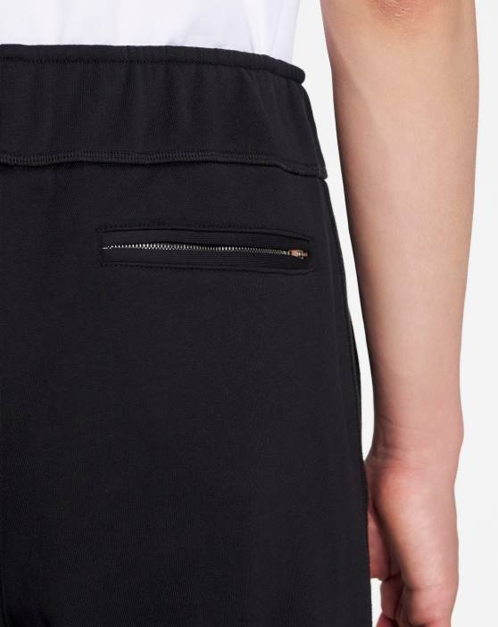 Lanvin vīriešiem skrējēji ar apmales mežģīnēm 40LF372 apģērbs melns