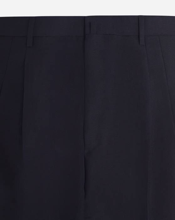 Lanvin vīriešiem taisnas bikses 40LF368 apģērbs jūras zils