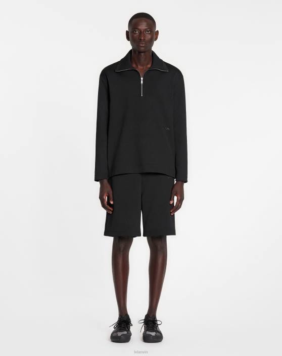 Lanvin vīriešiem treniņtērpa šorti 40LF364 apģērbs melns