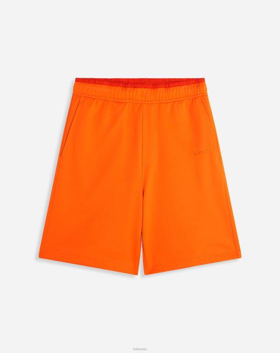 Lanvin vīriešiem treniņtērpa šorti 40LF373 apģērbs spilgti oranža