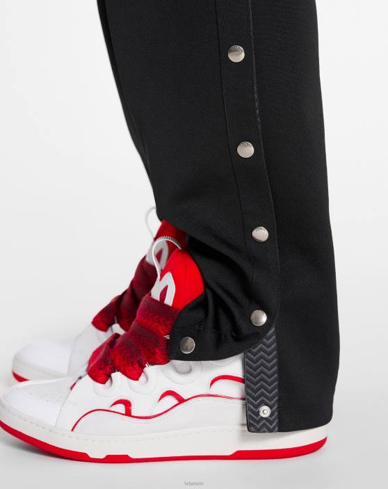 Lanvin vīriešiem treniņtērpu skrējēji 40LF376 apģērbs melns