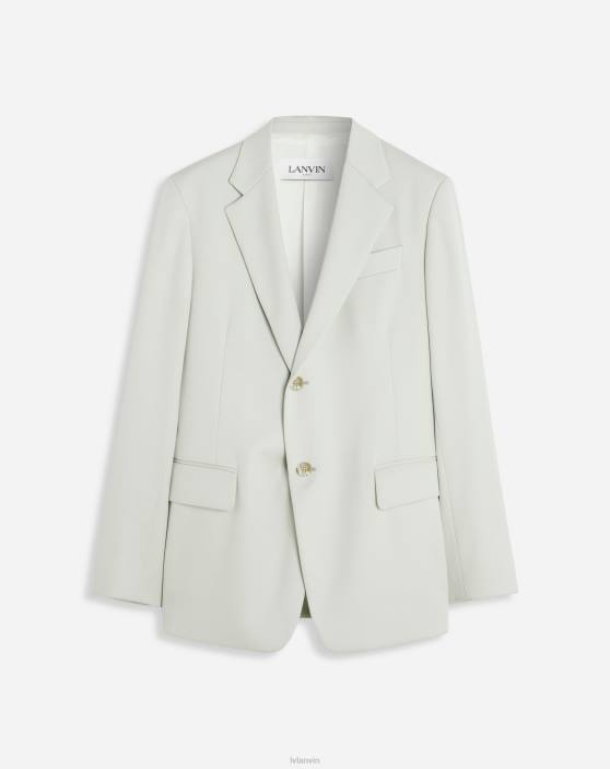 Lanvin vīriešiem jaka ar vienrindu 40LF342 apģērbs salvija