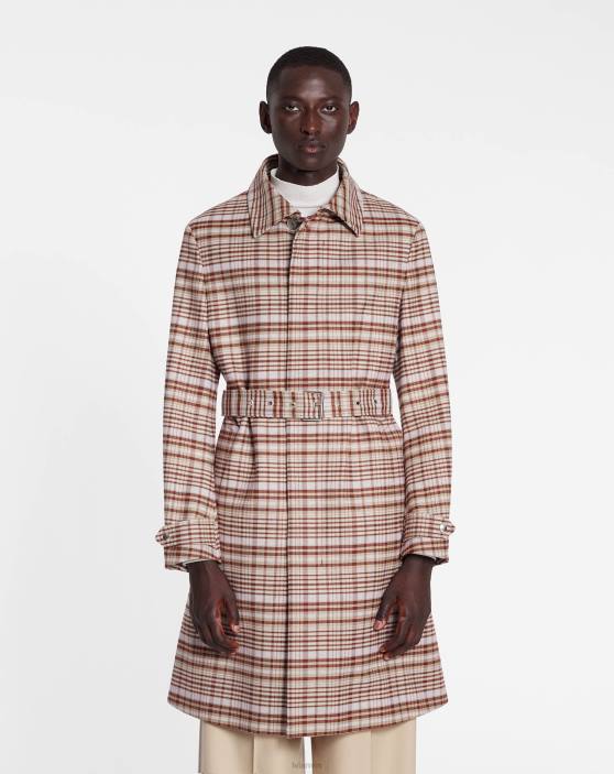 Lanvin vīriešiem lietus mētelis 40LF345 apģērbs iedegums