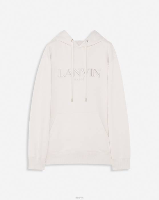 Lanvin vīriešiem lielizmēra izšūta parīzes kapuci 40LF262 apģērbs mastika