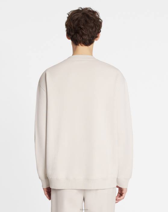 Lanvin vīriešiem lielizmēra izšūts Parīzes sporta krekls 40LF273 apģērbs mastika