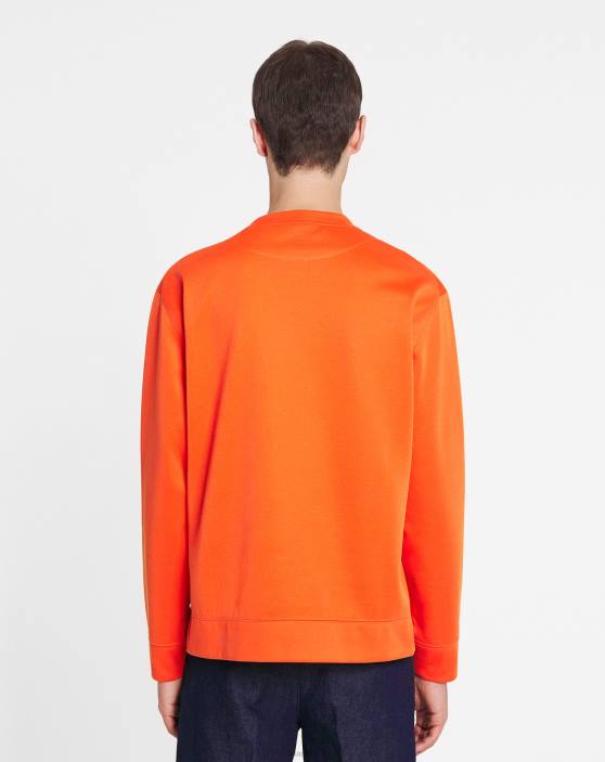 Lanvin vīriešiem sporta krekls 40LF265 apģērbs spilgti oranža