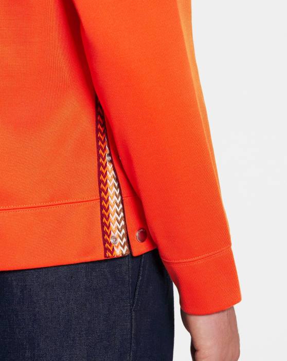 Lanvin vīriešiem sporta krekls 40LF265 apģērbs spilgti oranža
