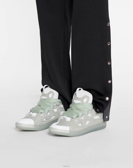 Lanvin vīriešiem ādas apmales kedas 40LF387 kurpes salvija