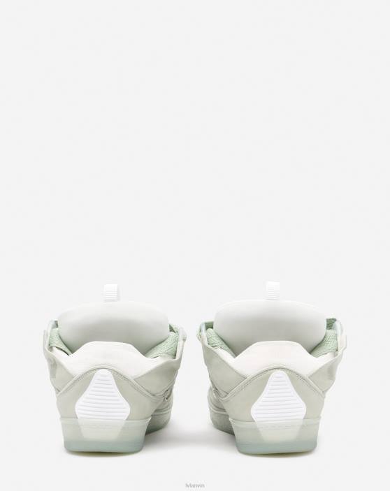 Lanvin vīriešiem ādas apmales kedas 40LF387 kurpes salvija