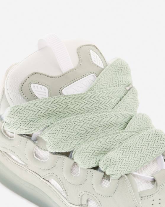 Lanvin vīriešiem ādas apmales kedas 40LF387 kurpes salvija