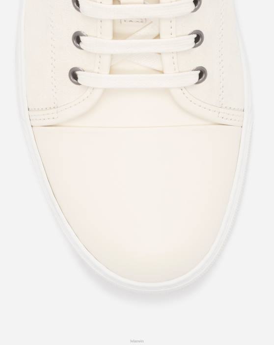 Lanvin vīriešiem db1 ādas un zamšādas kedas 40LF417 kurpes krēms