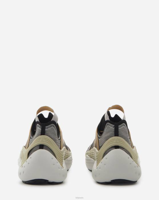 Lanvin vīriešiem sieta flash-x kedas 40LF425 kurpes zelts