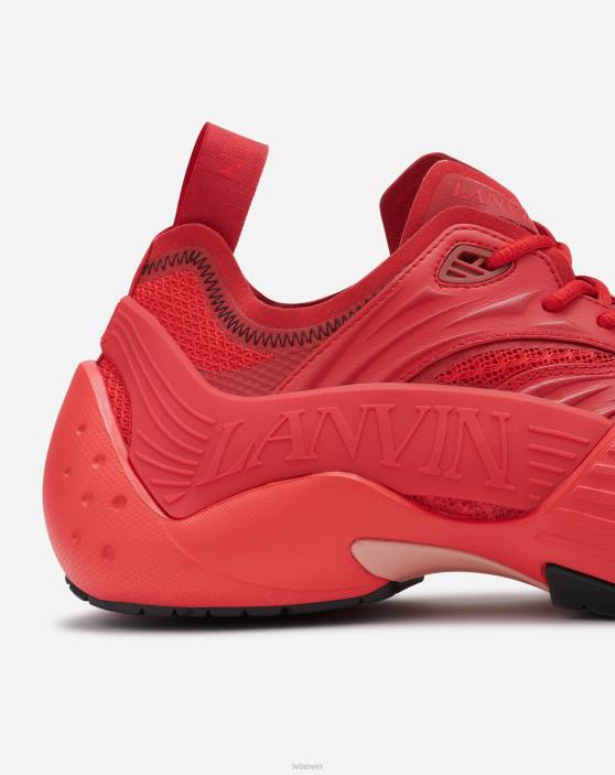 Lanvin vīriešiem sieta flash-x kedas 40LF427 kurpes lūpu krāsa