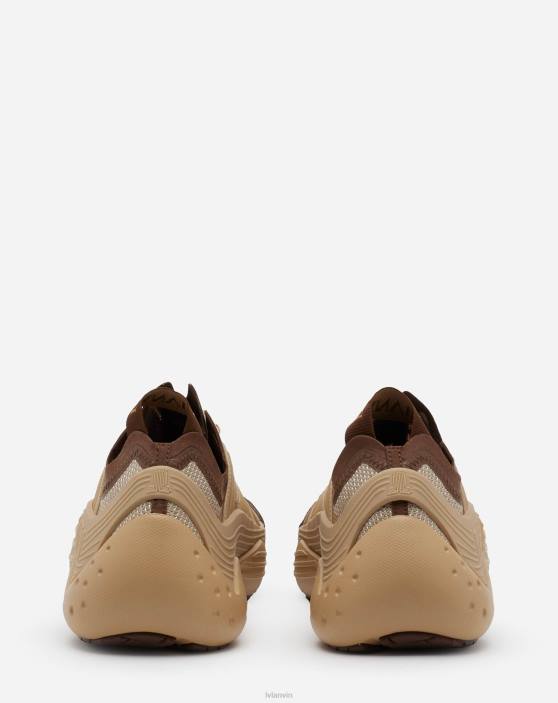 Lanvin vīriešiem sieta flash-x kedas 40LF428 kurpes kamielis