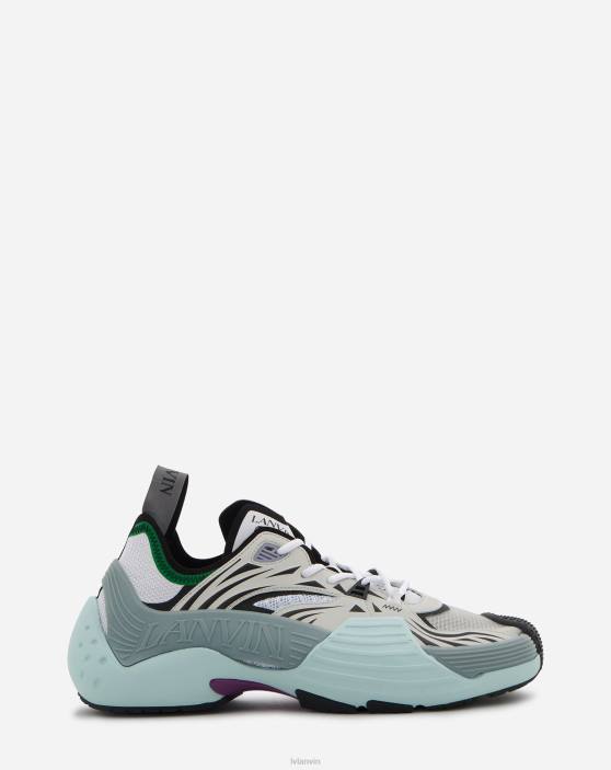 Lanvin vīriešiem sieta flash-x kedas 40LF433 kurpes lanvin zils